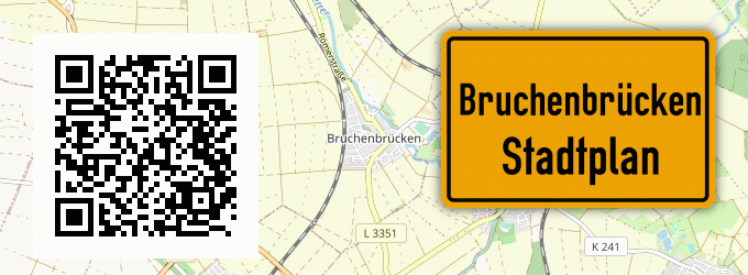 Stadtplan Bruchenbrücken