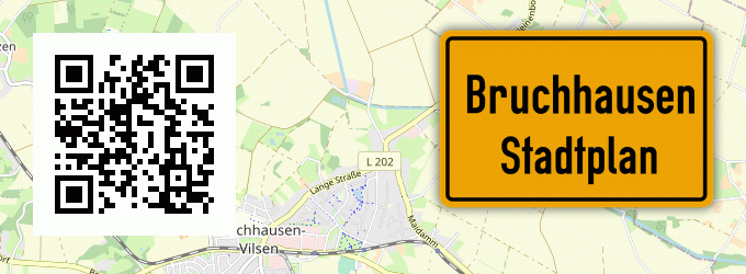 Stadtplan Bruchhausen, Steine