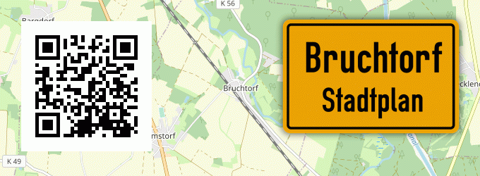 Stadtplan Bruchtorf