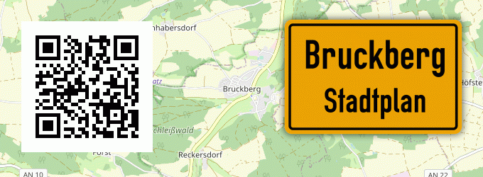 Stadtplan Bruckberg