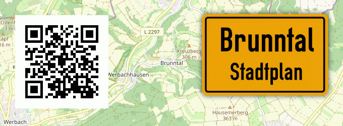 Stadtplan Brunntal