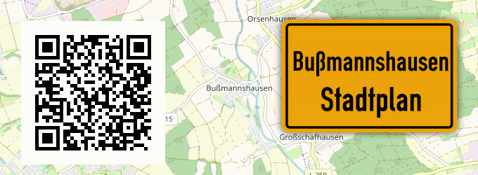 Stadtplan Bußmannshausen