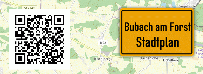 Stadtplan Bubach am Forst