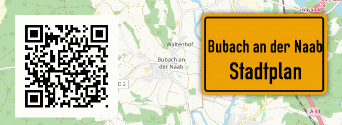 Stadtplan Bubach an der Naab
