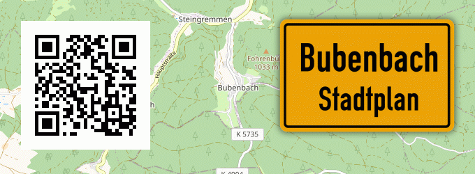 Stadtplan Bubenbach