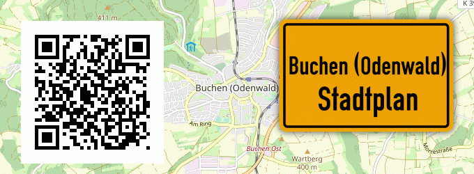 Stadtplan Buchen (Odenwald)