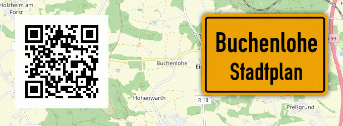 Stadtplan Buchenlohe