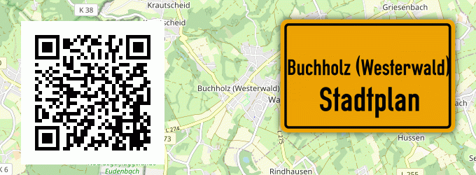 Stadtplan Buchholz (Westerwald)