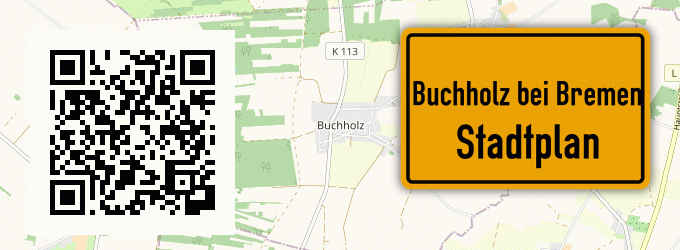 Stadtplan Buchholz bei Bremen