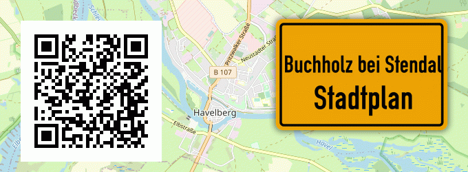 Stadtplan Buchholz bei Stendal