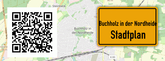 Stadtplan Buchholz in der Nordheide