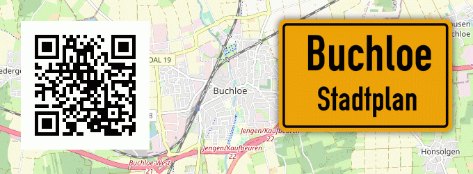 Stadtplan Buchloe