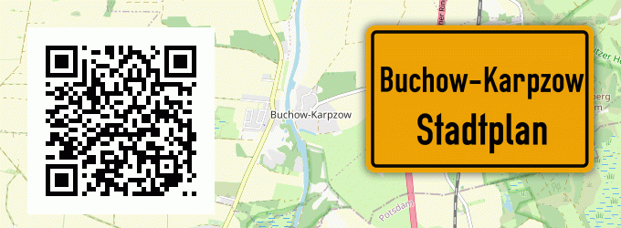 Stadtplan Buchow-Karpzow