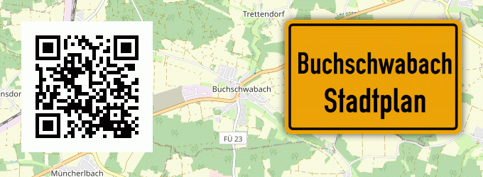 Stadtplan Buchschwabach