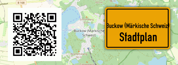 Stadtplan Buckow (Märkische Schweiz)