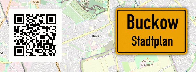 Stadtplan Buckow