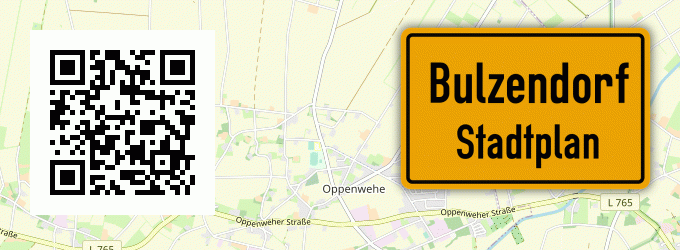 Stadtplan Bulzendorf, Westfalen