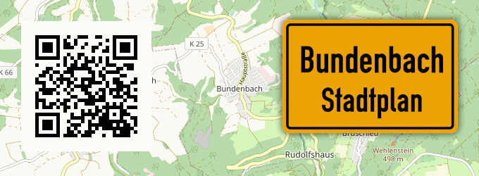 Stadtplan Bundenbach