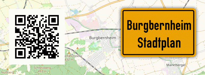 Stadtplan Burgbernheim