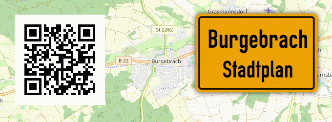 Stadtplan Burgebrach