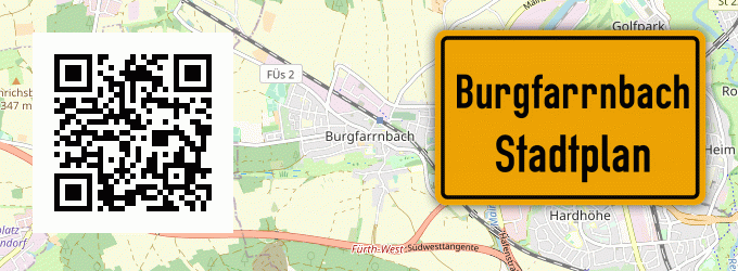 Stadtplan Burgfarrnbach