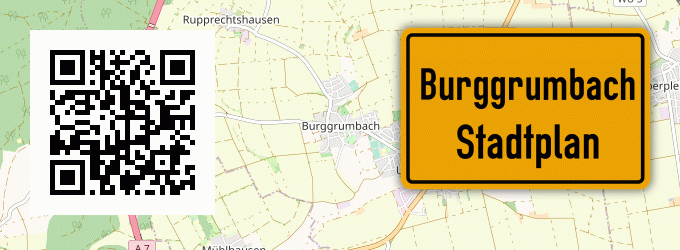 Stadtplan Burggrumbach
