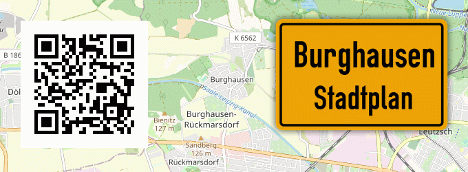 Stadtplan Burghausen, Niederbayern