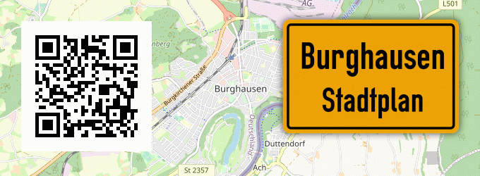 Stadtplan Burghausen