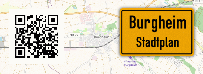 Stadtplan Burgheim