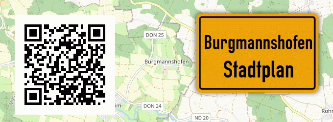 Stadtplan Burgmannshofen