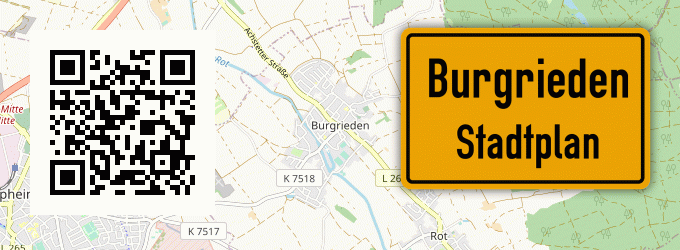 Stadtplan Burgrieden