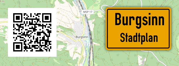 Stadtplan Burgsinn