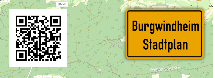 Stadtplan Burgwindheim