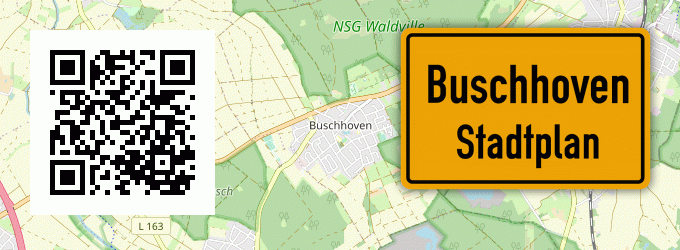 Stadtplan Buschhoven