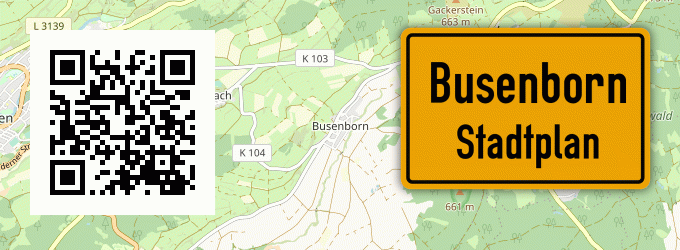 Stadtplan Busenborn