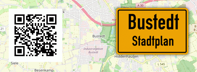 Stadtplan Bustedt