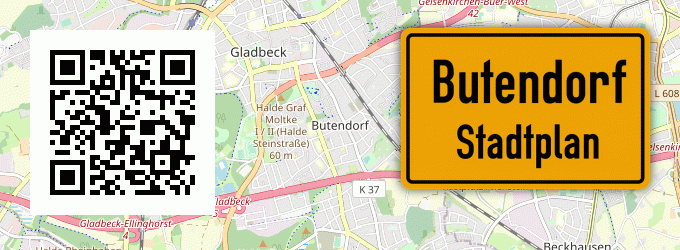 Stadtplan Butendorf