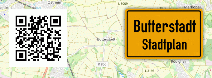Stadtplan Butterstadt