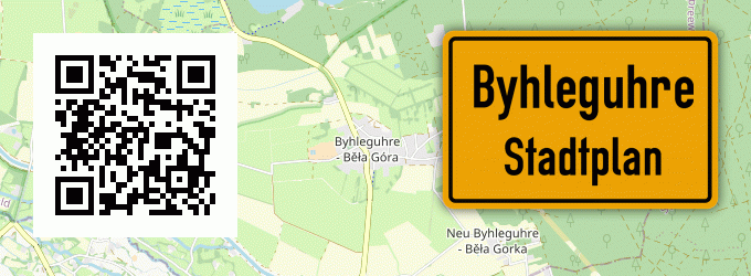 Stadtplan Byhleguhre