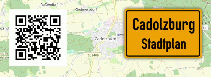Stadtplan Cadolzburg