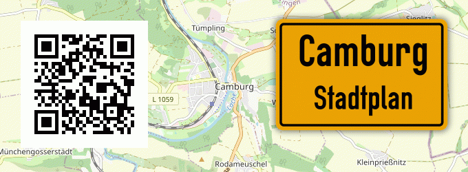 Stadtplan Camburg