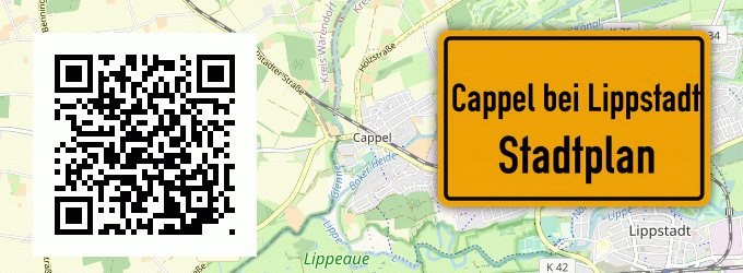 Stadtplan Cappel bei Lippstadt