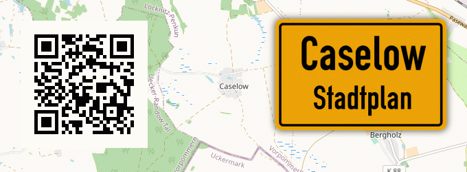 Stadtplan Caselow
