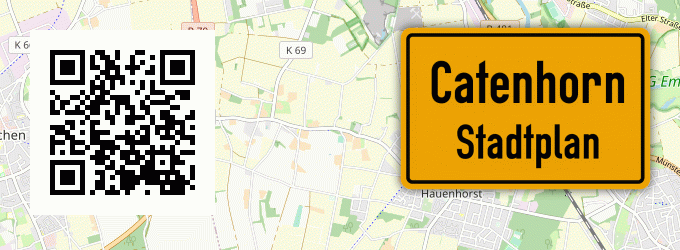 Stadtplan Catenhorn, Westfalen