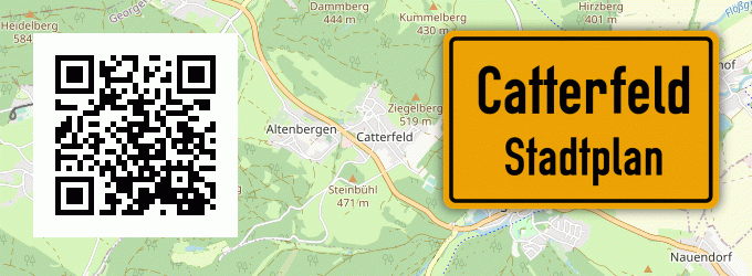 Stadtplan Catterfeld