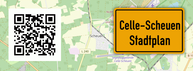 Stadtplan Celle-Scheuen