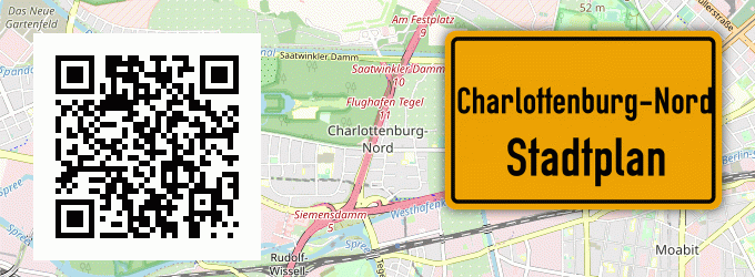 Stadtplan Charlottenburg-Nord