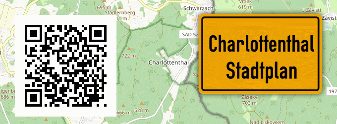Stadtplan Charlottenthal