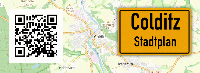 Stadtplan Colditz