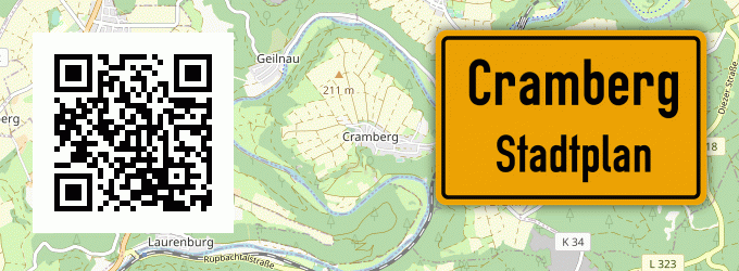 Stadtplan Cramberg